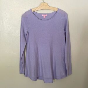 Like NEW Lily Pulitzer Lavender Sweater. Small